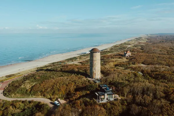 Badplaats Domburg aan de Zeeuwse kust
