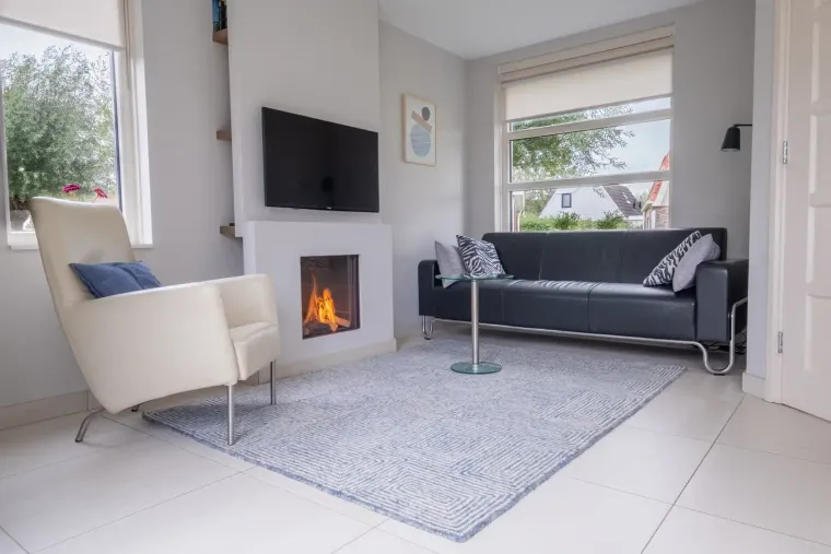 Woonkamer met sfeerhaard